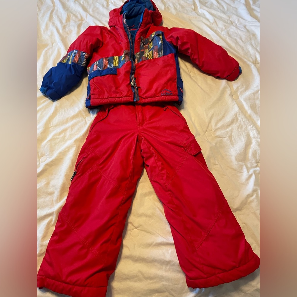 L.L. Bean Kids Snow pants and jacket